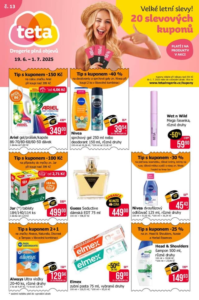 Teta drogerie leták 29.7. - 11.8.